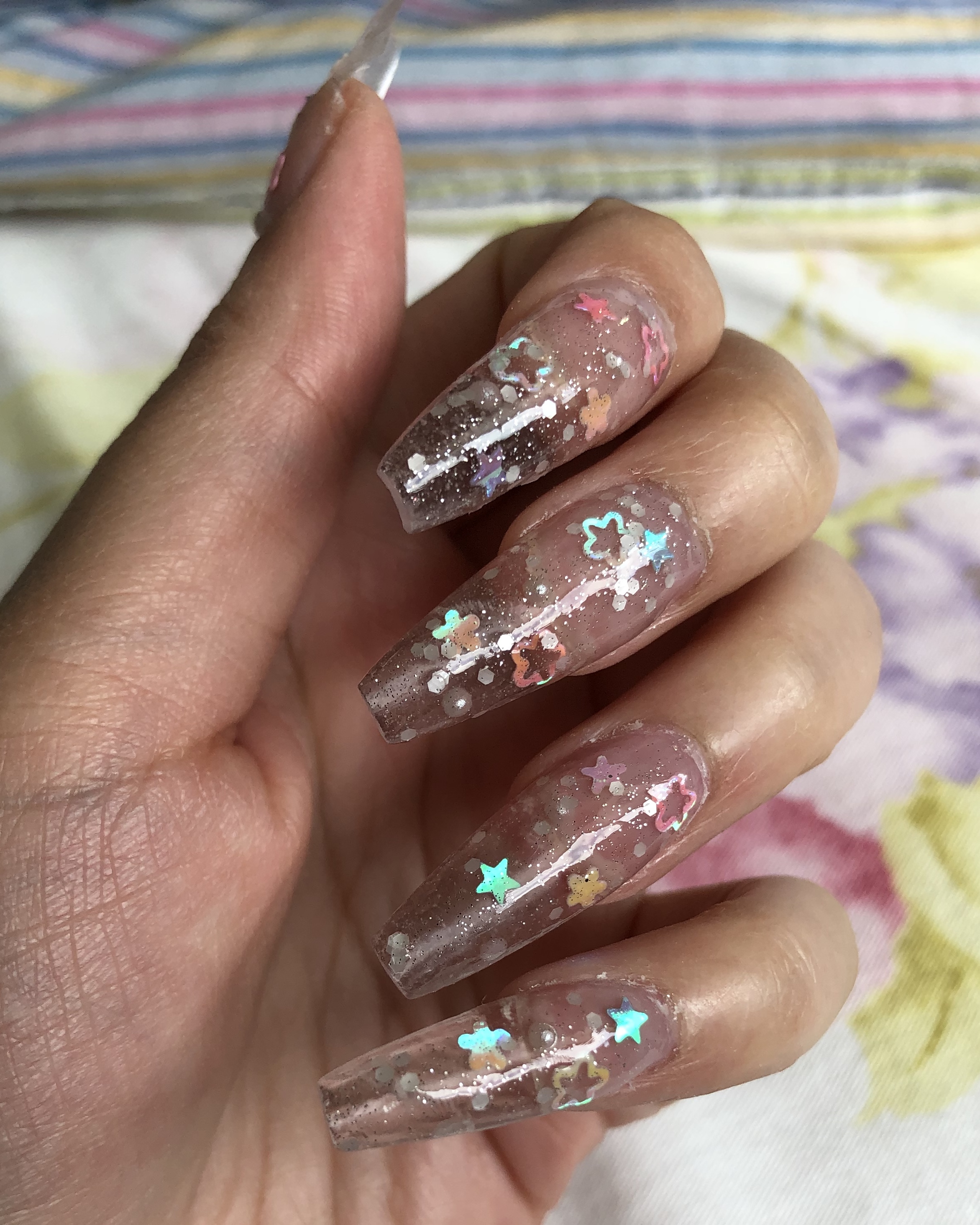 Clear Nails