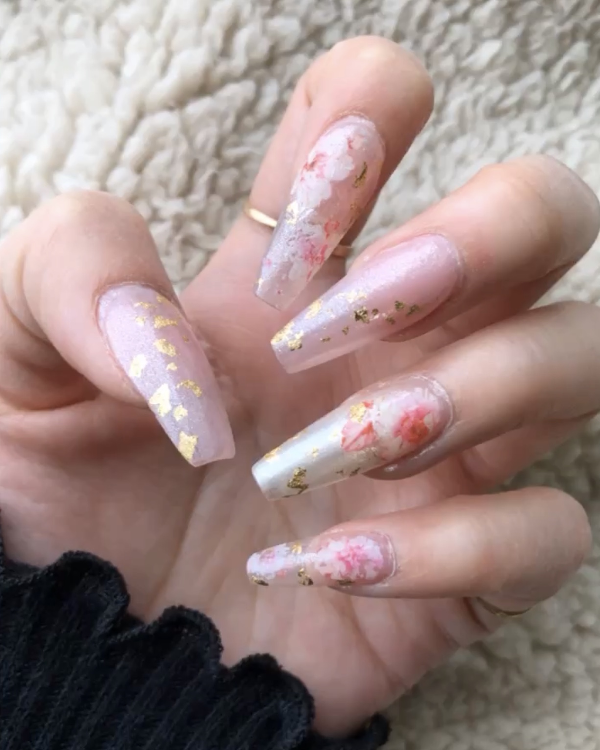 Floral Nails