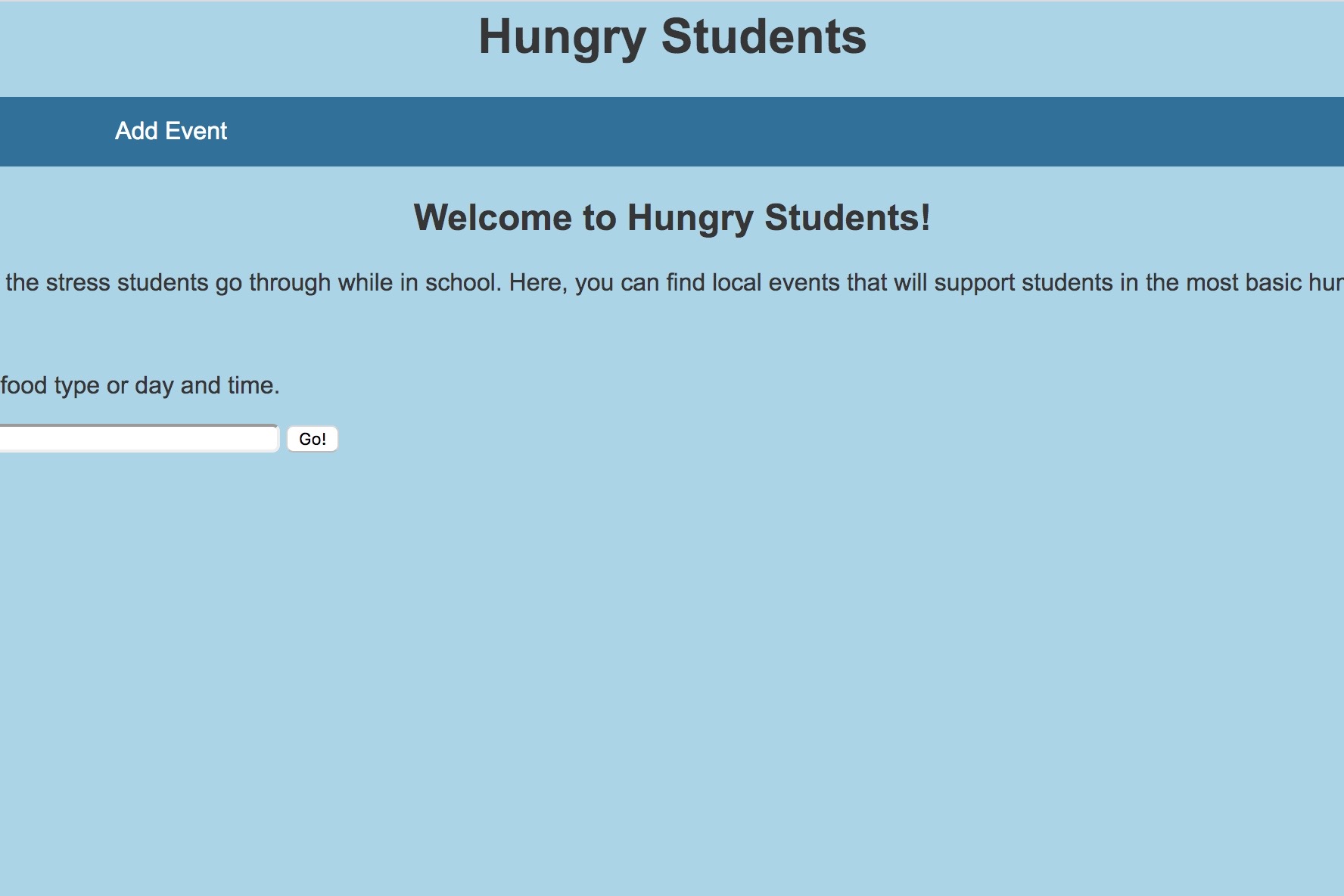 Hungry Students